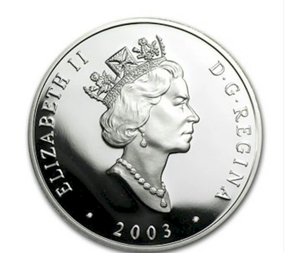 2003 $20 THE HMCS BRAS D'OR  (FHE-400) TRANSPORTATION COIN