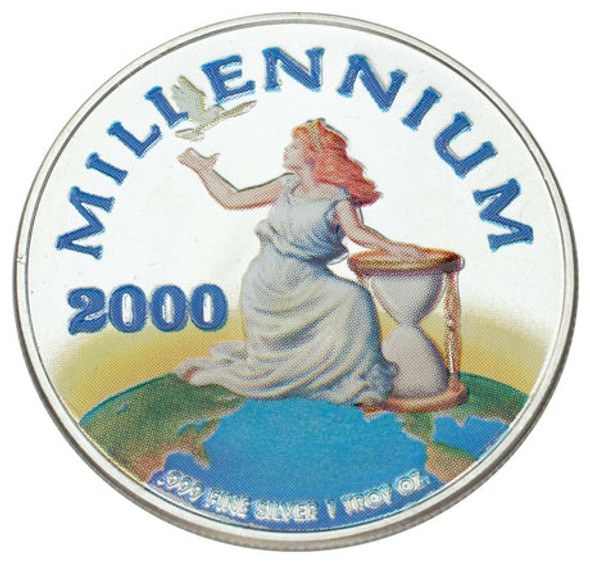 2000 $20 REPUBPLIC OF LIBERIA : "THE MILLENIUM" 2000 $20 REPUBPLIC OF LIBERIA : "THE MILLENIUM"