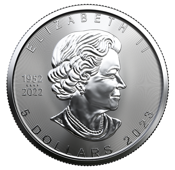 2023 1 OZ TREASURED MAPLE LEAF (PURE SILVER .9999)