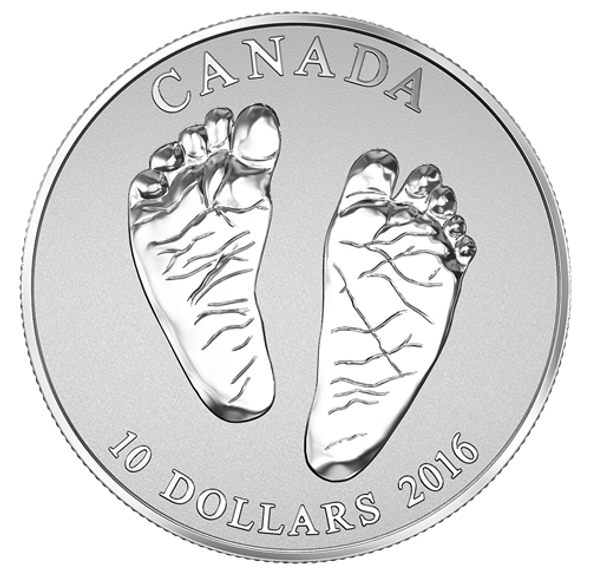 2016 $10 FINE SILVER COIN WELCOME TO THE WORLD