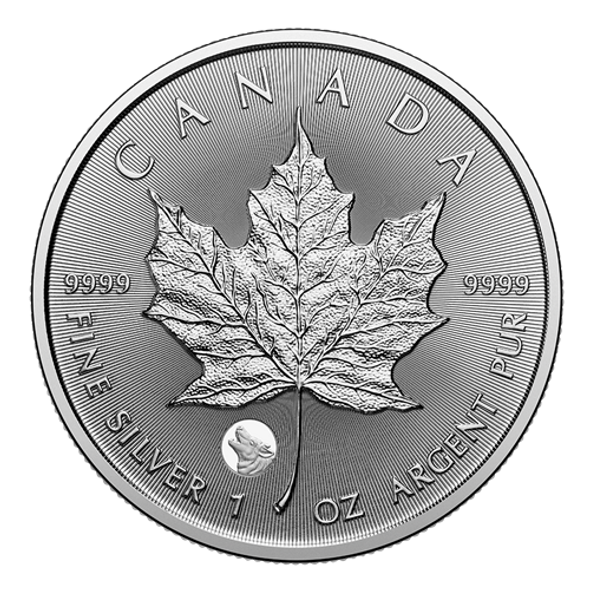 2026 $5 TREASURED MAPLE LEAF 1OZ PURE SILVER  BULLION COIN