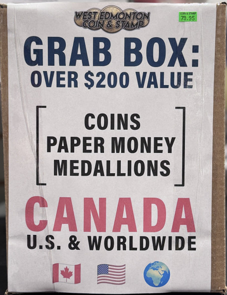 [EXCUSIVE SALE] MYSTERY GRAB BOX COIN & STAMP WORTH $200 FOR ONLY $79.95