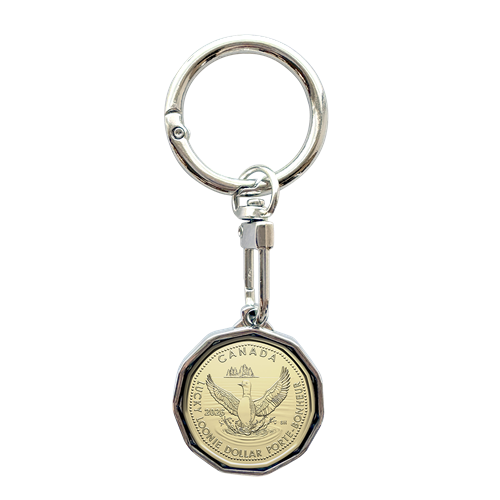 2026 $1 LUCKY LOONIE IN KEYCHAIN