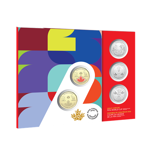 2026 FIFA WORLD CUP 2026ᵀᴹ -  FIVE COIN SET