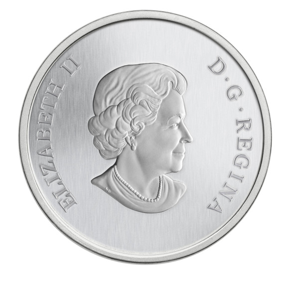 2014 25-CENT COLOURED COIN EASTERN MEADOWLARK