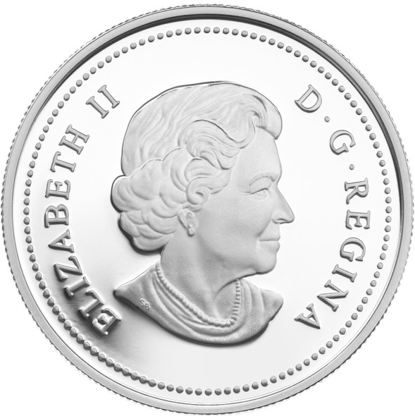 2014 $5 FINE SILVER COIN ALICE MUNRO