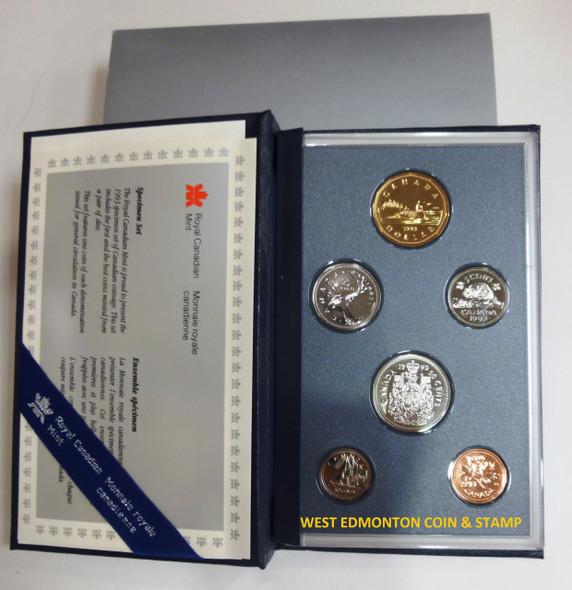 1993 6-COIN SPECIMEN SET