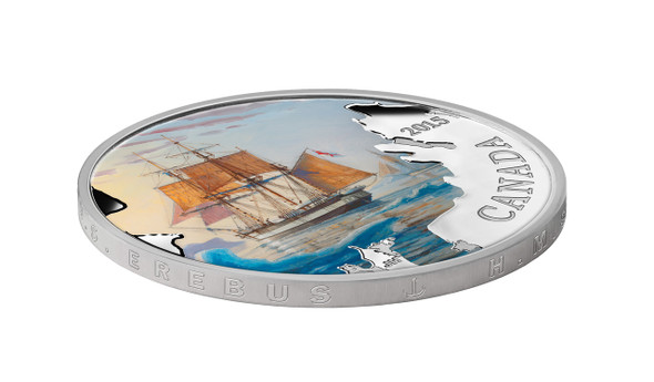 2015 $20 FINE SILVER COIN LOST SHIPS IN CANADIAN WATERS: FRANKLIN’S LOST EXPEDITION