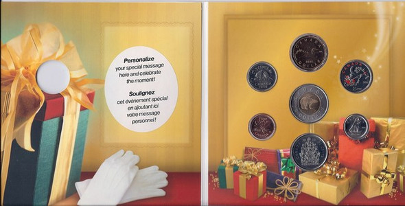 2006 HOLIDAY GIFT SET WITH COLOURIZED SLEIGH QUARTER