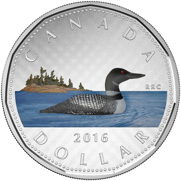 2016 $1 FINE SILVER COIN – BIG COIN SERIES (COLOURED) – DOLLAR