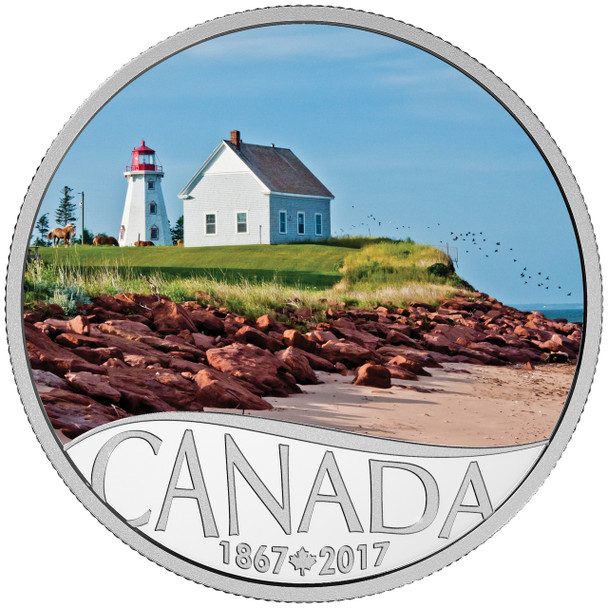 2017 $10 FINE SILVER COIN CELEBRATING CANADA'S 150TH: PANMURE ISLAND