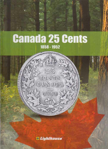 VISTA COIN BOOK CANADA 25 CENTS (QUARTERS)  - VOL 1 - 1858-1952
