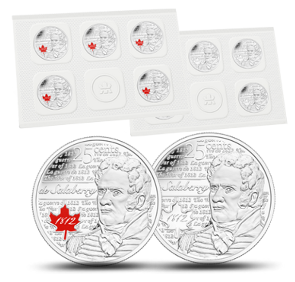 2013 25-CENT CIRCULATION 10-PACK - DE SALABERRY