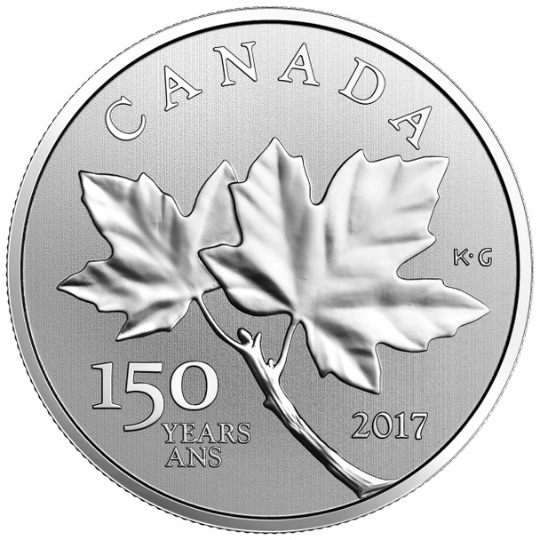 2017 $10 FINE SILVER COIN MAPLE LEAVES
