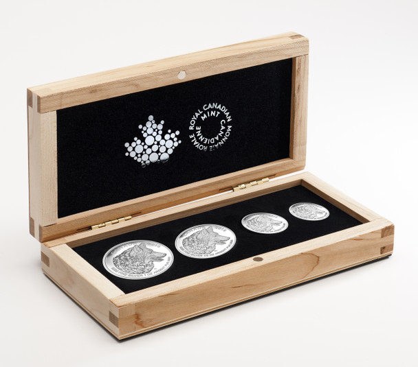 2016 FINE SILVER FRACTIONAL SET WOLF