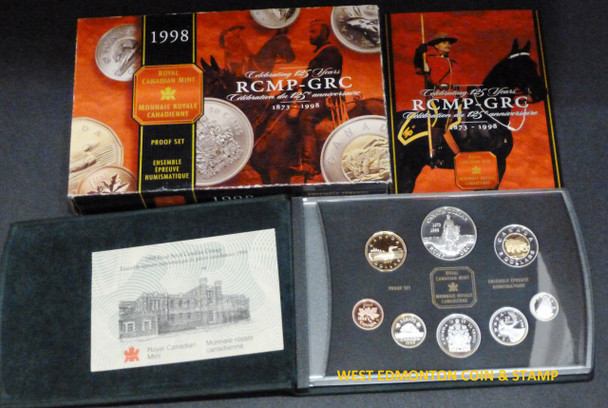 1998 PROOF DOUBLE DOLLAR SET