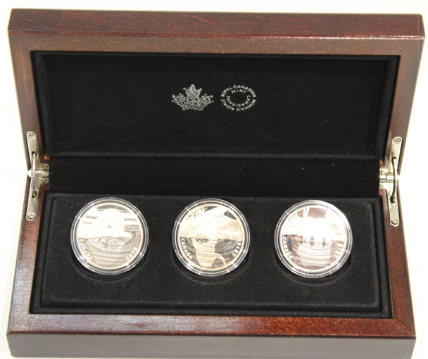 2016 $10 FINE SILVER 3-COIN SET REFLECTIONS OF WILDLIFE