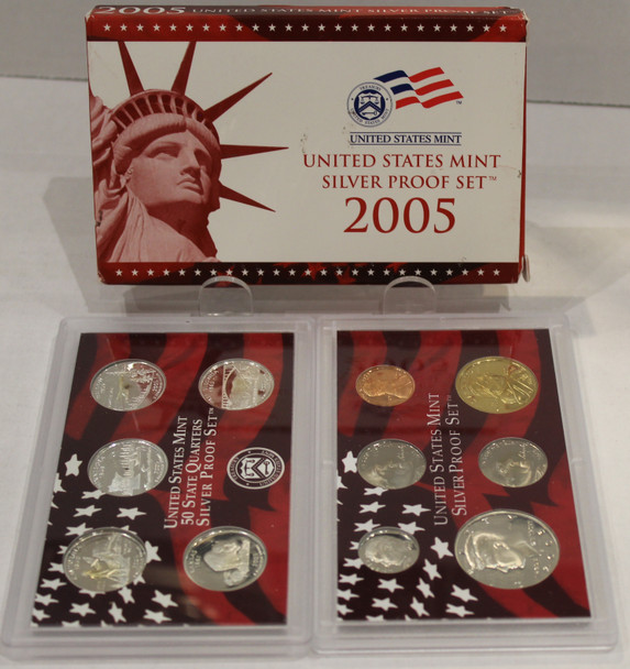 2005 UNITED STATES MINT SILVER PROOF SET