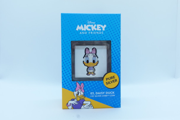 2021 $2 FINE SILVER DAISY DUCK