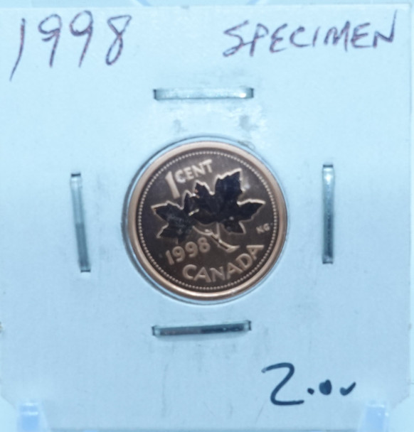 1998 CANADA CIRCULATION ONE CENT - UNGRADED