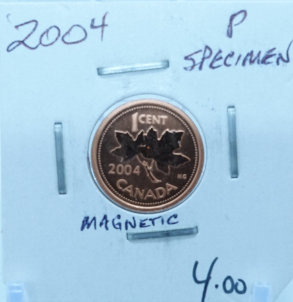 2004 CANADA CIRCULATION ONE CENT - UNGRADED