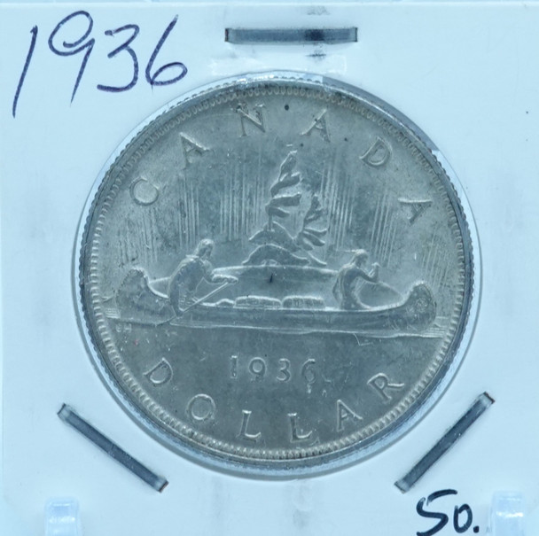 1936 CANADA CIRCULATION ONE DOLLAR - UNGRADED