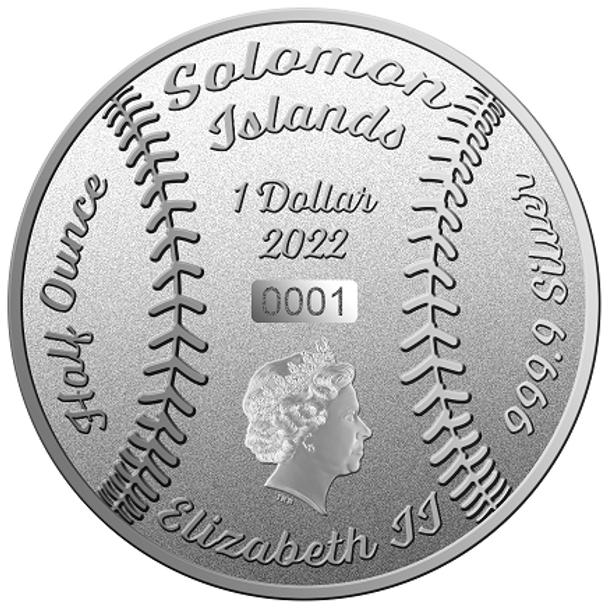2022 $1 Fine Silver 2-Coin Set - Heritage Sports Series: Baseball