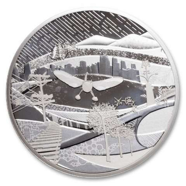 2009 $250 FINE SILVER COIN CANADA OF TODAY 