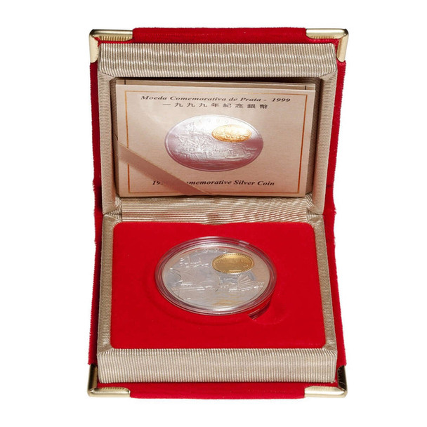 1999 COMMEMORATIVE SILVER COIN (MACAO) 1999 COMMEMORATIVE SILVER COIN (MACAO)