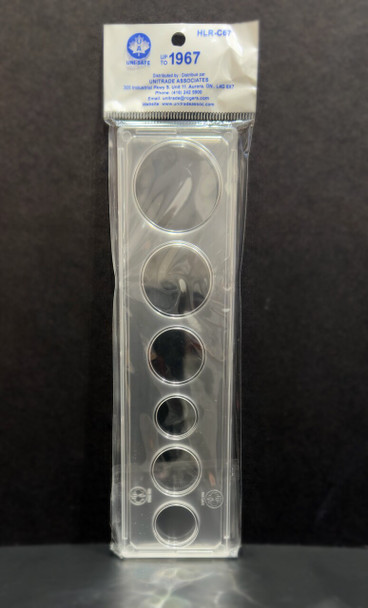 1967 UA COIN PLASTIC HOLDER (HLR-C67)