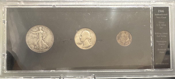 1946 US (V.G) GRADED CIRCULATION COIN SET BY US MINT
