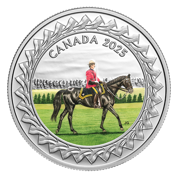 2025 $20 RCMP MUSICAL RIDE FINE SILVER COIN 2025 $20 RCMP MUSICAL RIDE FINE SILVER COIN