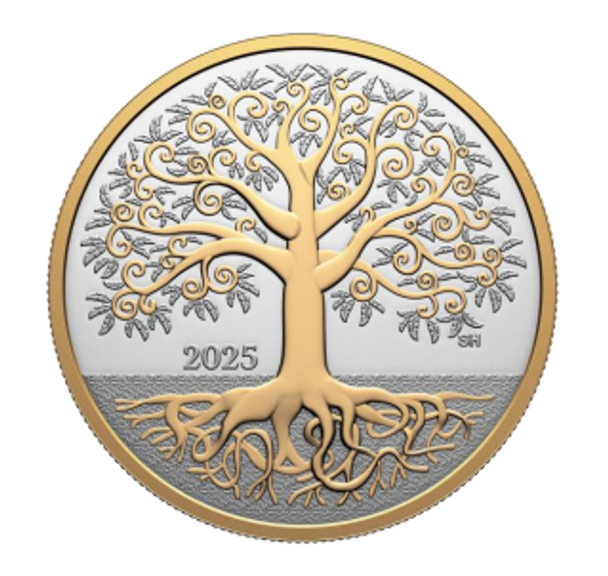 2025 $10 TREE OF LIFE FINE SILVER COIN
