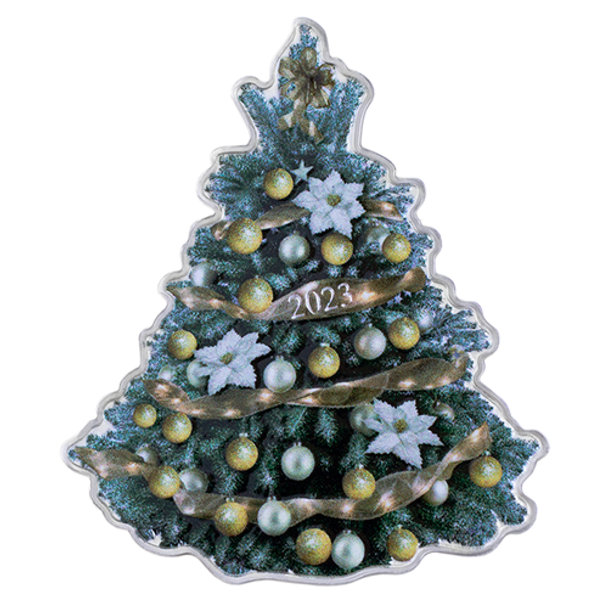 2023 $2 HOLIDAY TREE FINE SILVER COIN 2023 $2 HOLIDAY TREE FINE SILVER COIN