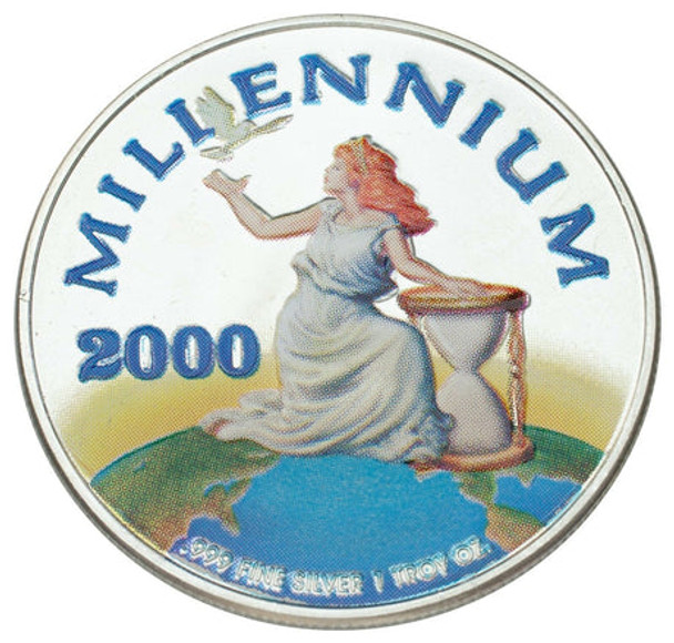 2000 $20 REPUBPLIC OF LIBERIA : "THE MILLENIUM"