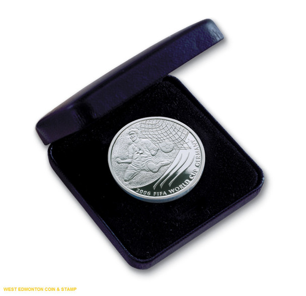 2006 COMMEMORATIVE SILVER COIN - FIFA WORLD CUP™ (TONED)