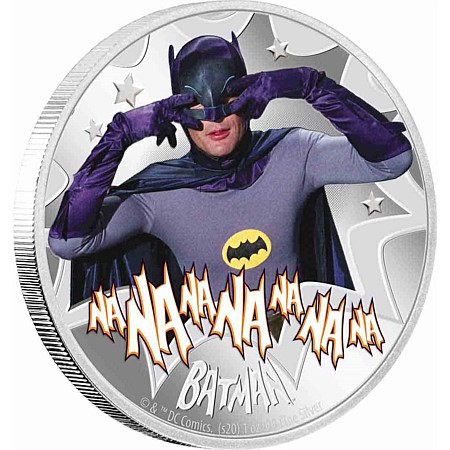 BATMAN™ '66 - BATMAN 1oz Silver Coin - West Edmonton Coin & Stamp