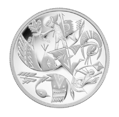 SALE - 2013 $20 FINE SILVER COIN - CANADIAN CONTEMPORARY ART