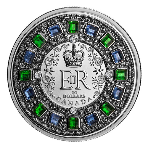 2022 $20 FINE SILVER 1OZ THE IMPERIAL STATE CROWN - West Edmonton