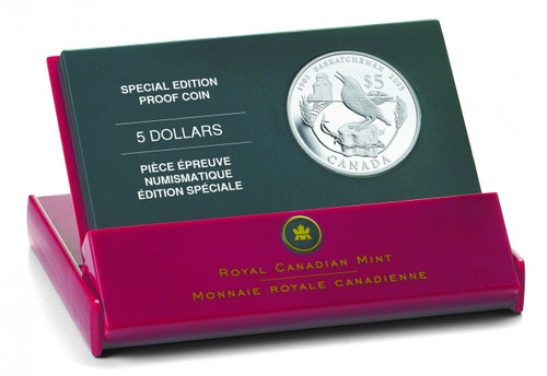 2005 $5 FINE SILVER COIN - SASKATCHEWAN CENTENNIAL - West Edmonton