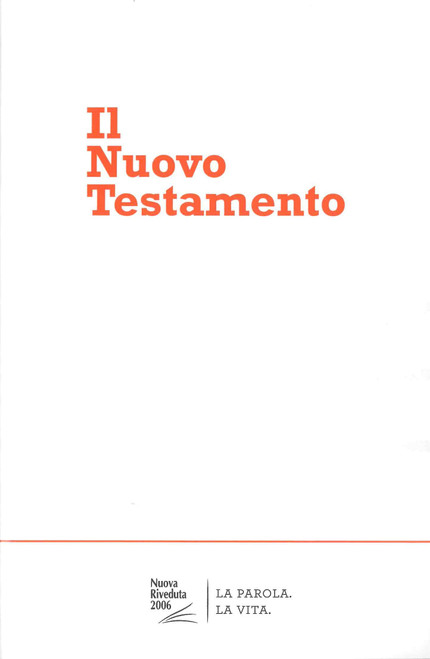 Italian New Testament Nuova Riveduta (2006) Paperback