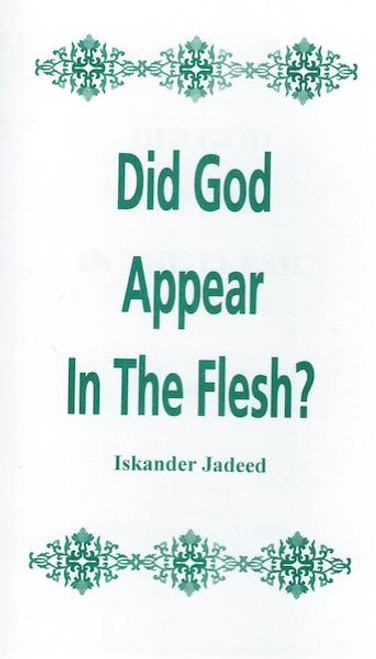 English - Did God Appear in the Flesh?