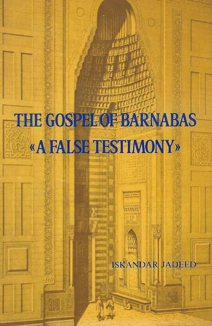 English - The Gospel of Barnabas—A False Testimony