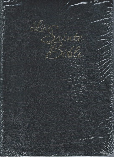 French Large Print Bible (Segond) Leather