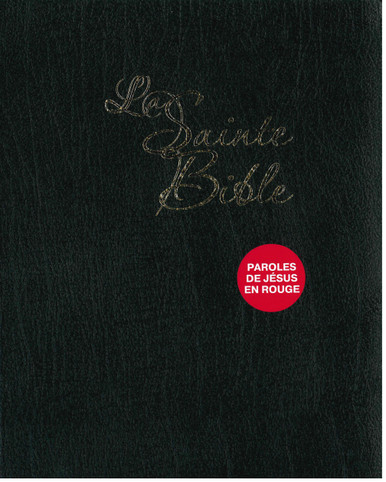 Louis Segond Large-Print French Bible--bonded leather, brown (indexed):  9782722202160 