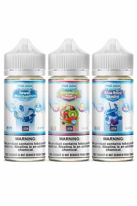 Pod Juice FREEZE - Tobacco Free E-Liquid - 100ml