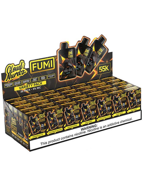 35CT VARIETY PACK - Cloud Nurdz x Fumi 55k Disposable