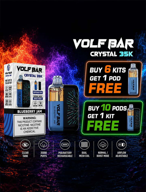 Volf Bar Crystal 35K Disposable Kit