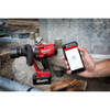 A technician using the ONE-KEY app to customize the torque profile of the Milwaukee 2867-20.