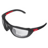 Milwaukee 48-73-2040 Clear High Performance Safety Glasses with Gasket